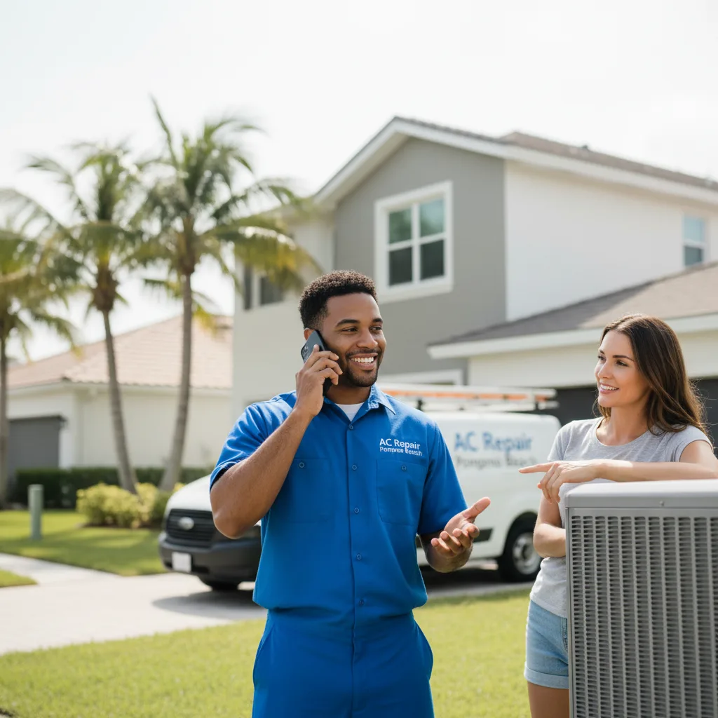 AC Repair Pompano Beach customer support in Menard